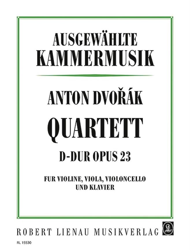 Klavierquartett D-Dur op. 23